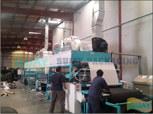 Adhesive Coating Machine For Foam & Fabric