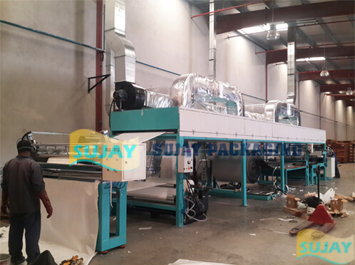 Adhesive Coating Machine For Foam & Fabric