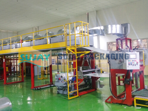 Adhesive Coating Machine For Foam & Fabric